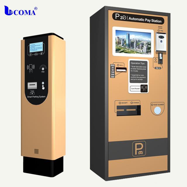 Parkovací systém pro automatické platby čárových kódů