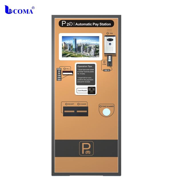 Automatický parkovací systém Bill Mince Akceptoval parkovací automat